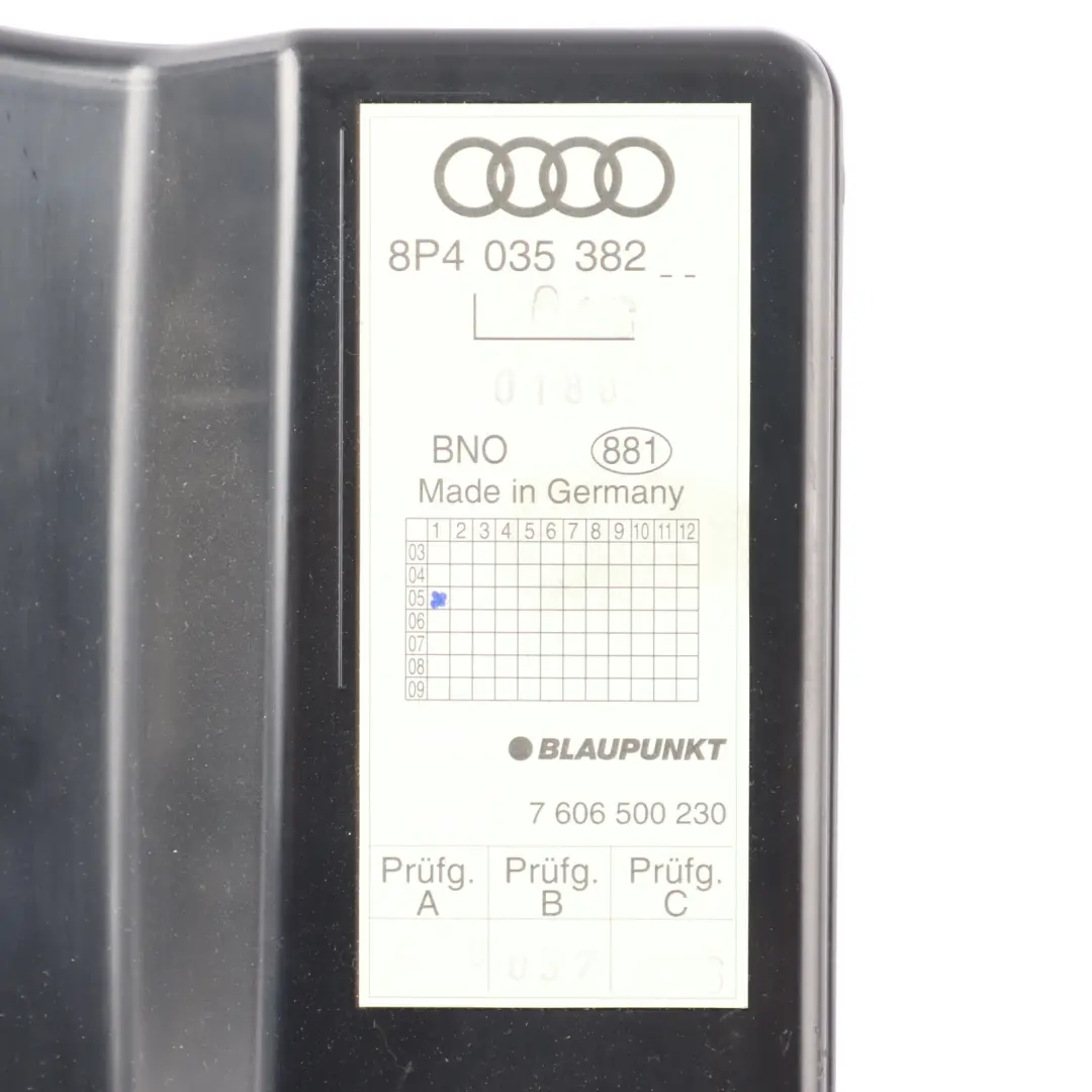 Audi A3 8P 5 Door Rear Subwoofer Loud Speaker Left N/S Blaupunkt 8P4035382