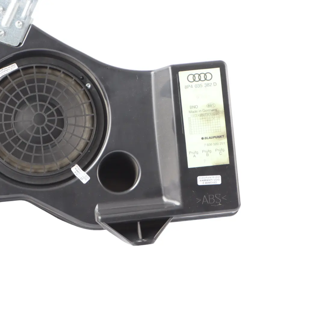Audi A3 8P Rear Subwoofer Speaker 8P4035382D