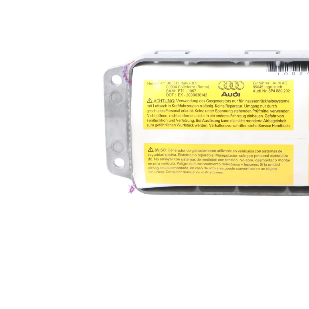 Audi A3 8P Front Dashboard Air Passenger Side Module Unit Left N/S 8P4880202