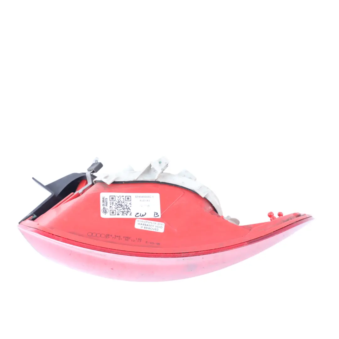 Trunk Boot Left N/S Tailgate Lamp Light LED Audi A3 8P Rear - SKU 8P4945095C-1 - Part number 8P4945095C
