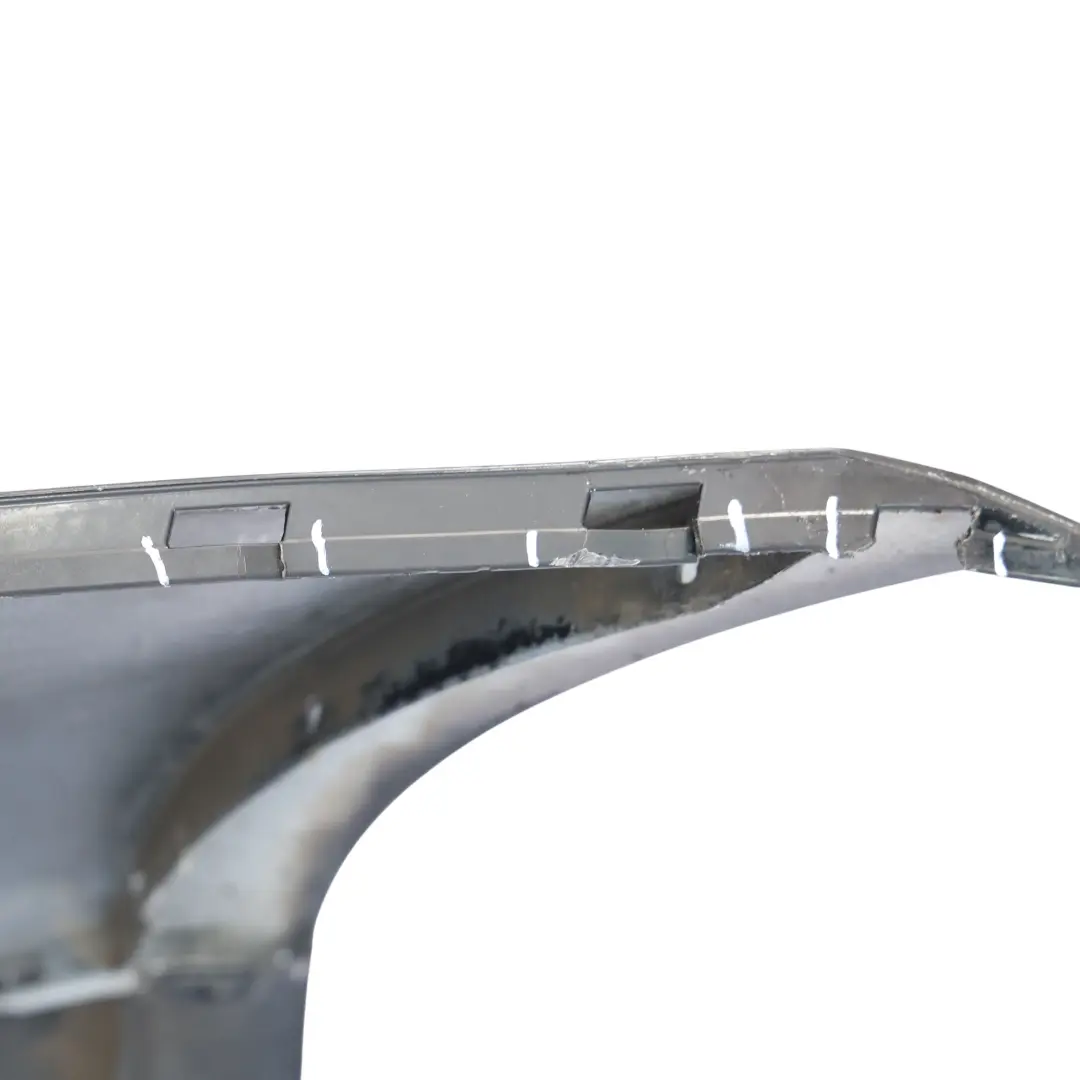 Audi Q5 8R Rear Bumper Trim Panel Covering Brilliant Black Metallic - Y9B