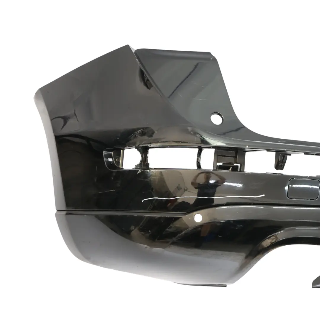 Audi Q5 8R Rear Bumper Trim Panel Covering Brilliant Black Metallic - Y9B