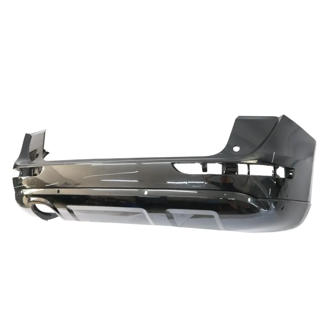 Audi Q5 8R Rear Bumper Trim Panel Covering Brilliant Black Metallic - Y9B