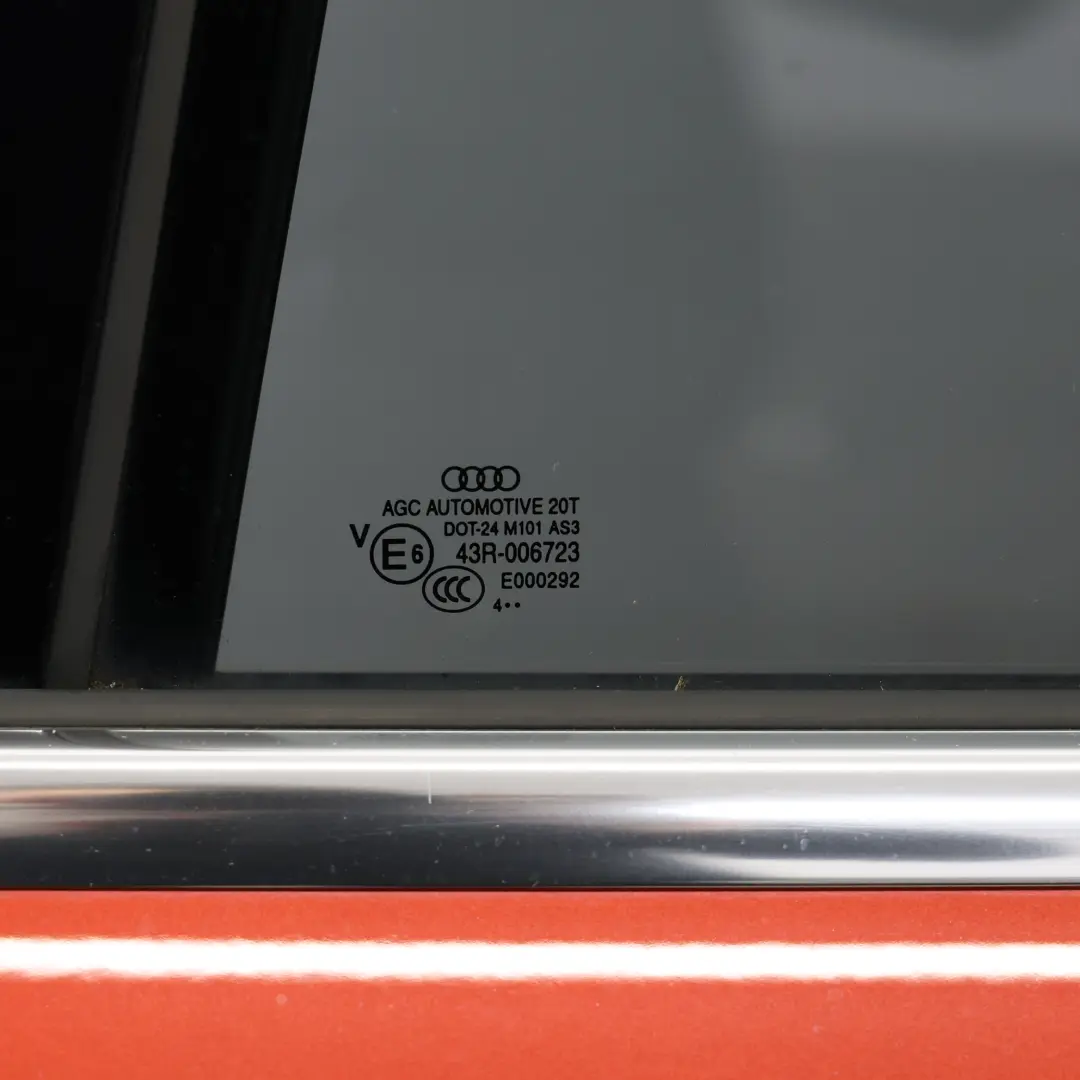 Audi Q5 8R Door Rear Left N/S Volcano Red Metallic - Y3M