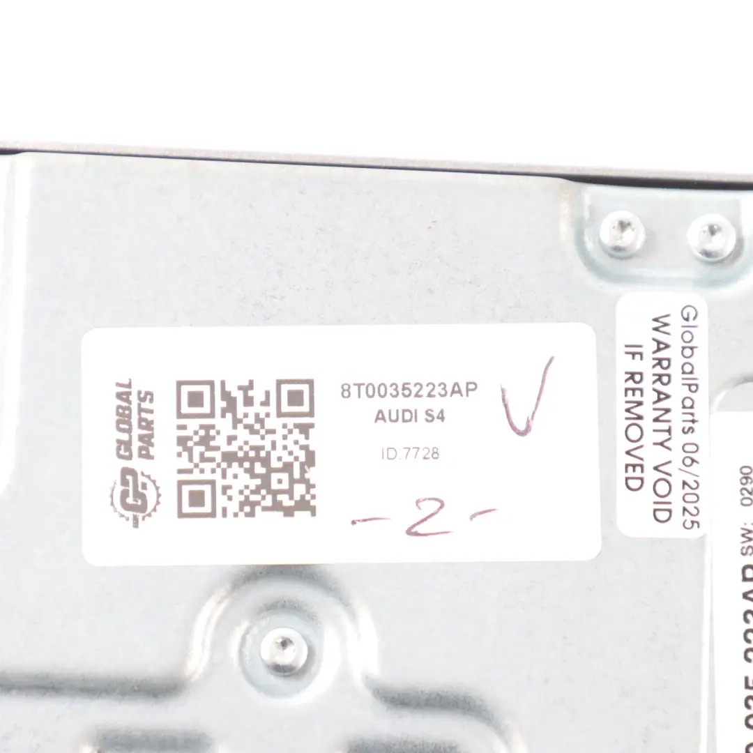 Audio Amplifier Audi A4 S4 B8 Sound Booster Control Unit Module  - SKU 8T0035223AP - Part number 8T0035223AP