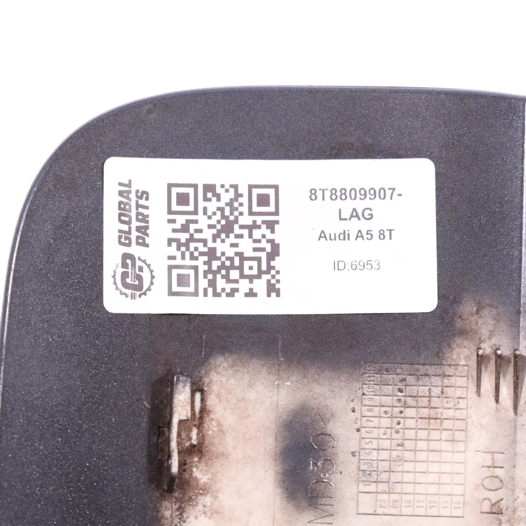 Filler Flap Tank Cap Lava Grey Pearl Effect - Z7L Audi A5 8T Fuel - SKU 8T8809907-LAG - Part number 8T8809907