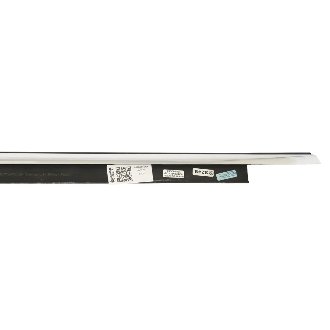 Esterno Posteriore Destro Finestra Porta Guarnizione Modanatura Trim Audi A5 8T - SKU 8T8853764D - Numero di parte 8T8853764D
