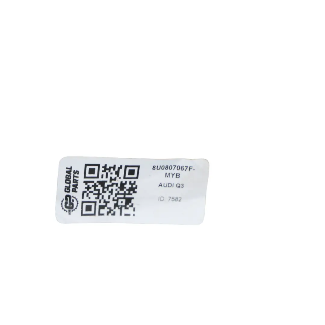 Zderzak Tylny Mythical Black Czarny Metalik - Y9T Audi Q3 8U - SKU 8U0807067F-MYB - Numer Części 8U0807067F