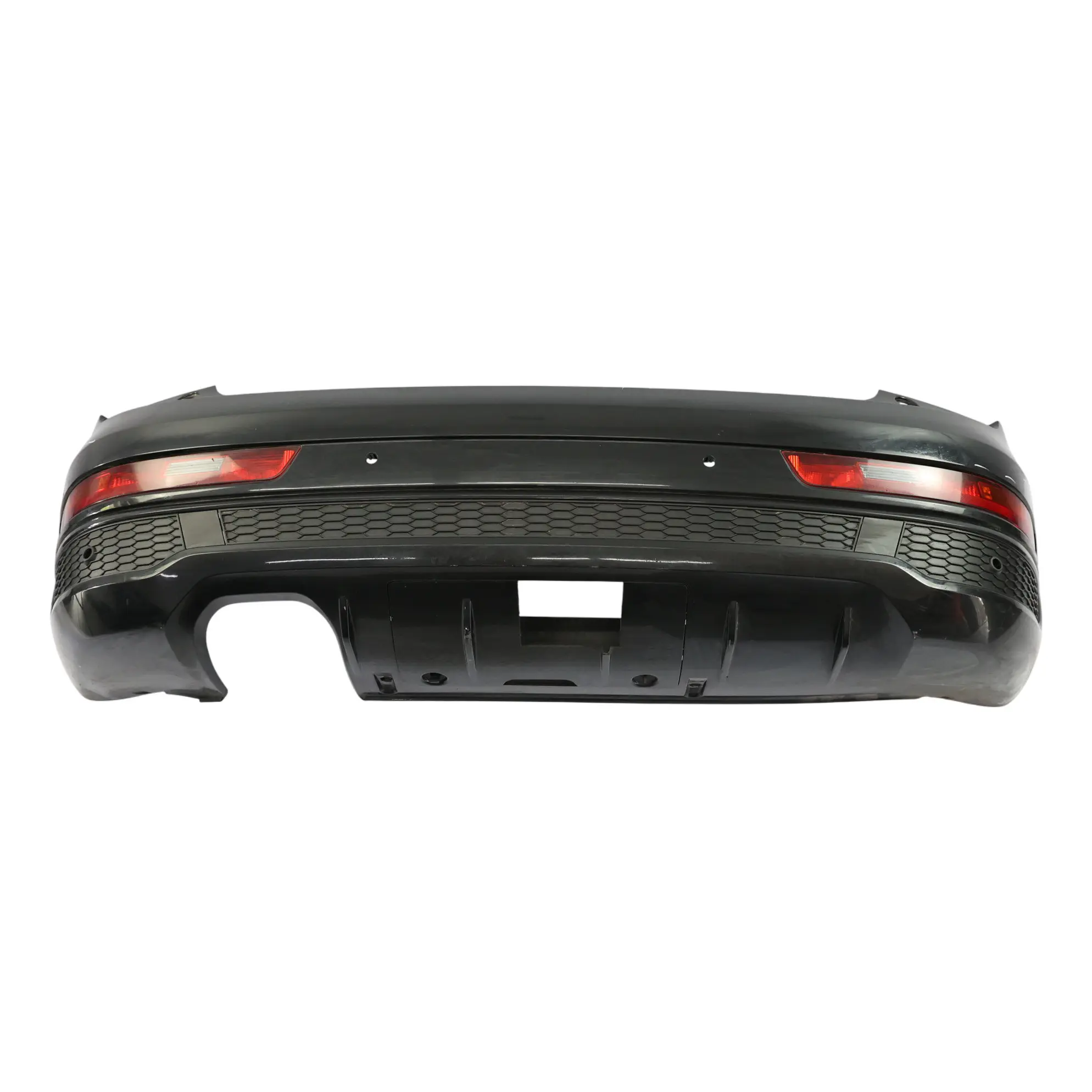 Audi Q3 8U Rear Bumper Trim Panel Covering Mythical Black Metallic - Y9T