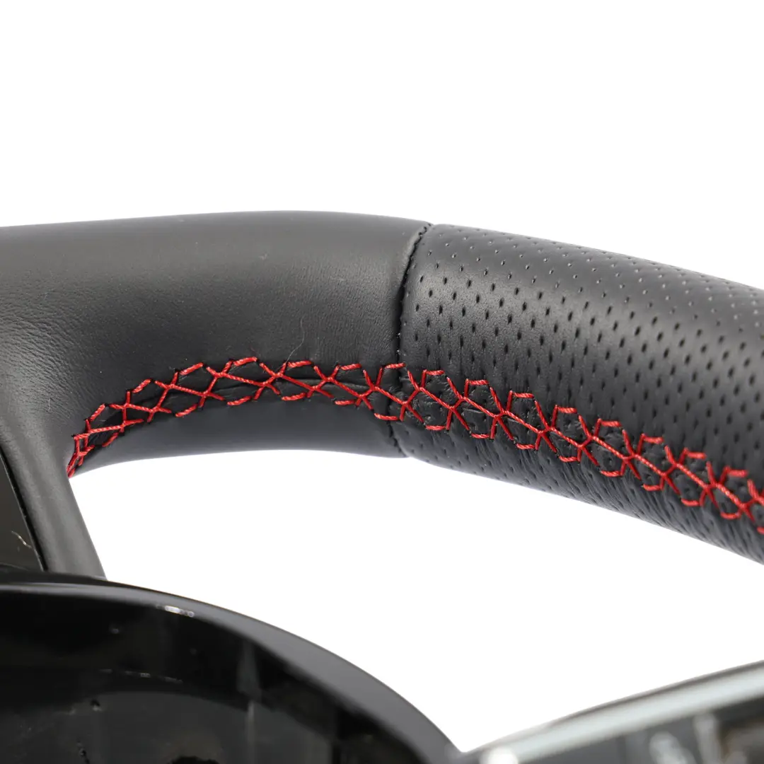 Audi S3 8V NEW Black Leather Steering Wheel Flat Bottom Paddle Shift 8V0419091J