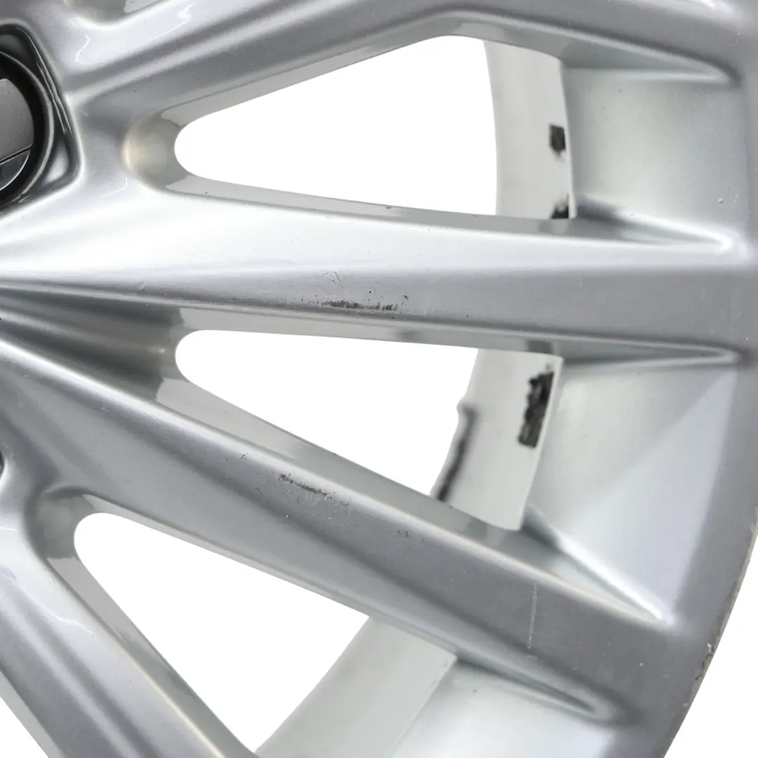 Silberne Leichtmetallfelge Alufelge 16" 7J ET48 Audi A3 8V - SKU 8V0601025BJ-1 - Teilenummer 8V0601025BJ