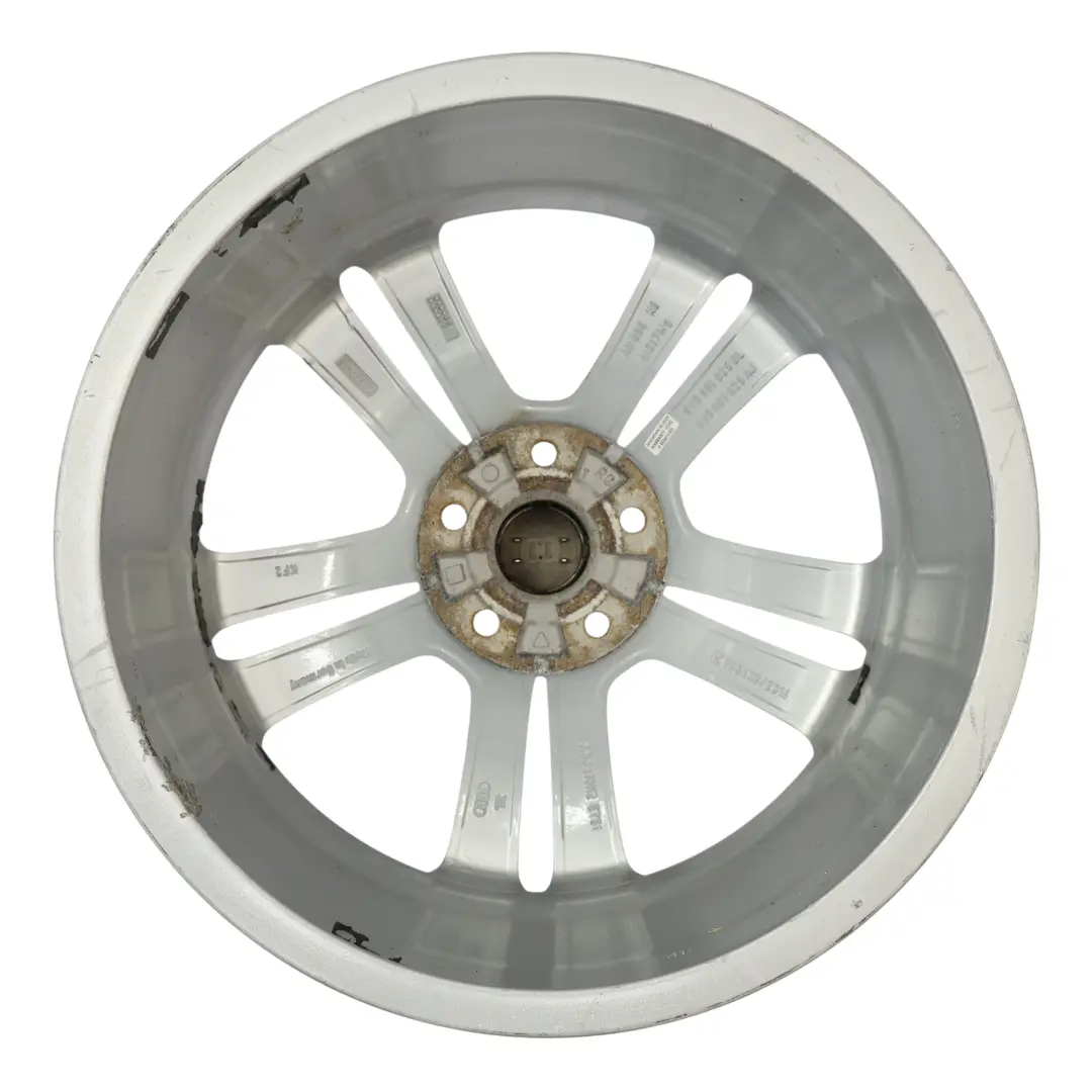 Silberne Leichtmetallfelge Alufelge 18" 7.5J ET:51 Audi A3 8V - SKU 8V0601025BL-1 - Teilenummer 8V0601025BL
