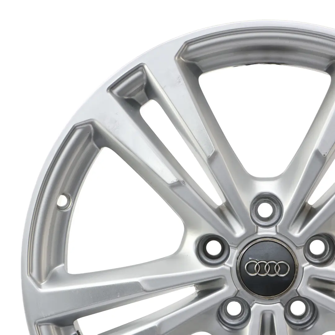 Silberne Leichtmetallfelge Alufelge 18" 7.5J ET:51 Audi A3 8V - SKU 8V0601025BL-1 - Teilenummer 8V0601025BL