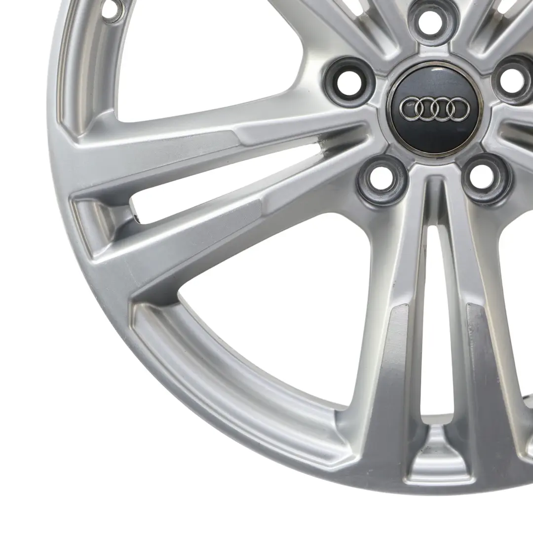 Silberne Leichtmetallfelge Alufelge 18" 7.5J ET:51 Audi A3 8V - SKU 8V0601025BL-1 - Teilenummer 8V0601025BL