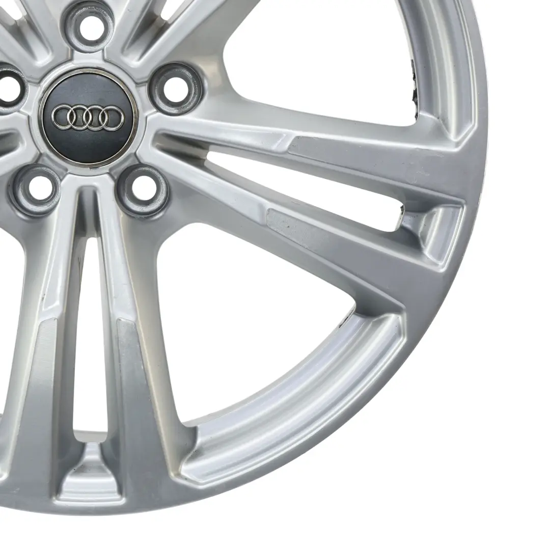 Silberne Leichtmetallfelge Alufelge 18" 7.5J ET:51 Audi A3 8V - SKU 8V0601025BL-1 - Teilenummer 8V0601025BL