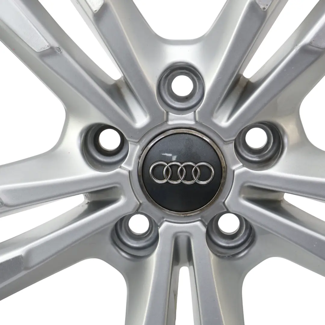 Silberne Leichtmetallfelge Alufelge 18" 7.5J ET:51 Audi A3 8V - SKU 8V0601025BL-1 - Teilenummer 8V0601025BL