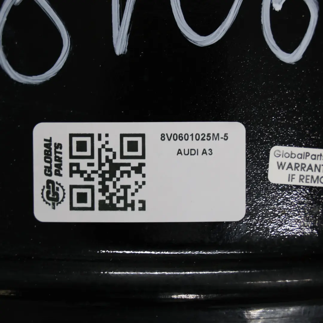 Alloy Rim 18" ET:51 7,5J Audi A3 8V Black Wheel - SKU 8V0601025M-5 - Part number 8V0601025M