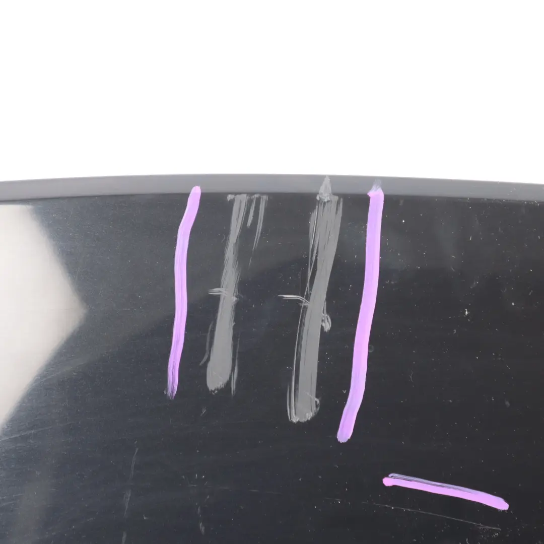 Audi A3 8V Rear Spoiler 3-Door Tailgate Trunk Trim Panel Phantom Black - Z9Y