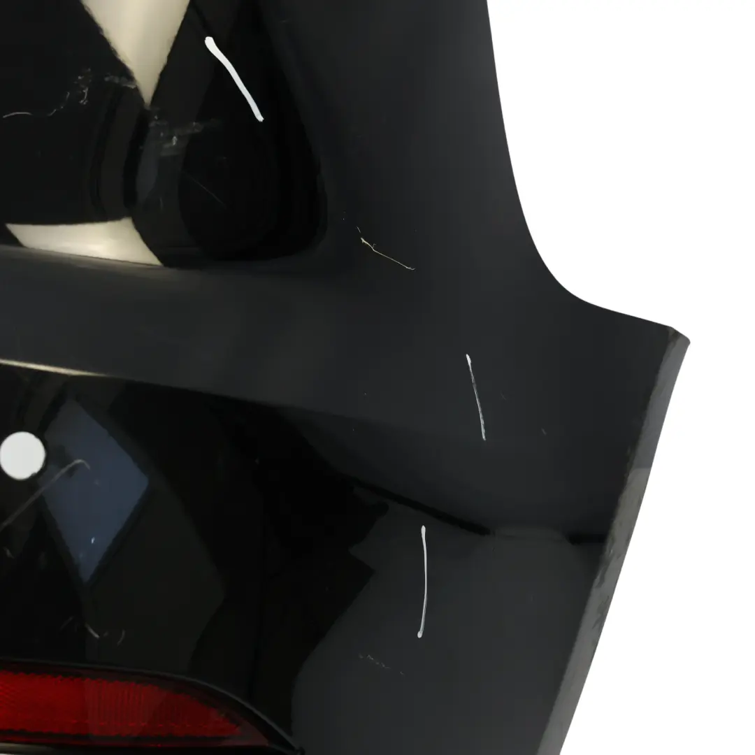 Audi A3 8V Rear Bumper Trim Panel Covering Brilliant Black Metallic - Y9B