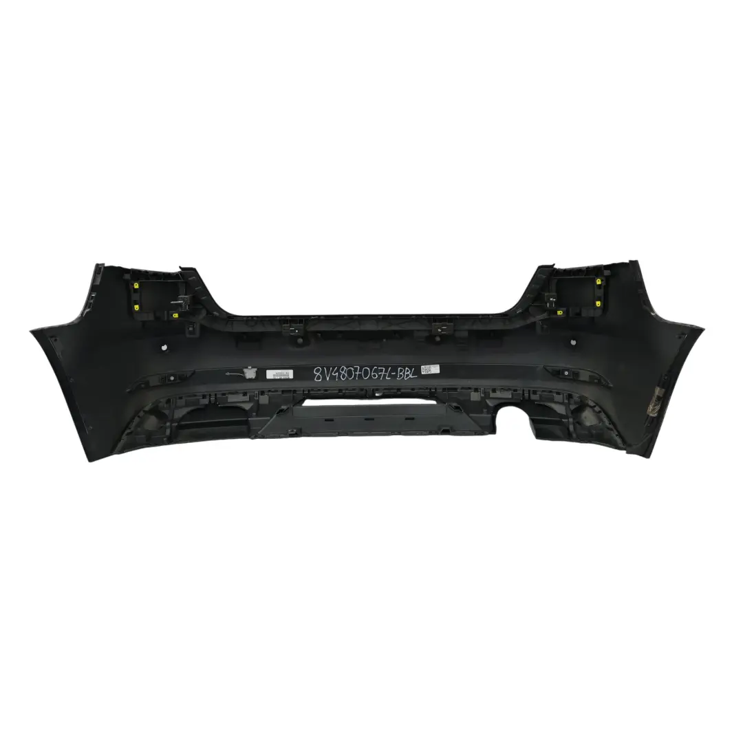 Audi A3 8V Rear Bumper Trim Panel Covering Brilliant Black Metallic - Y9B