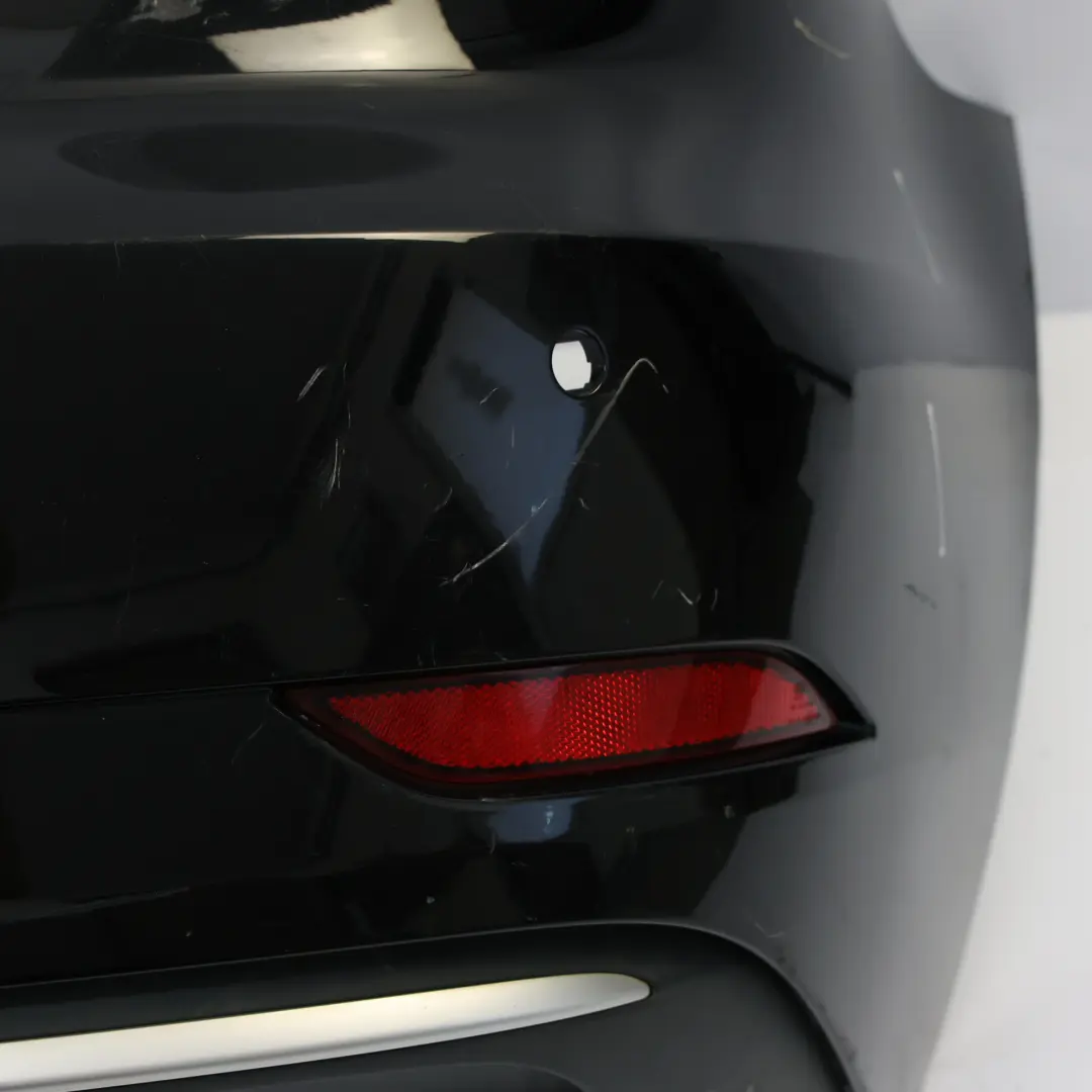 Audi A3 8V Rear Bumper Trim Panel Covering Brilliant Black Metallic - Y9B