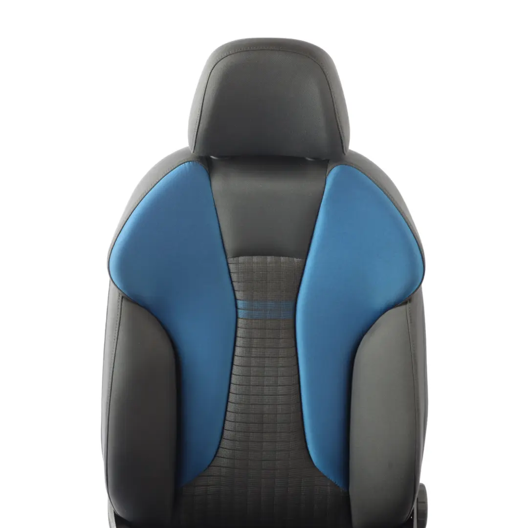 Audi A3 8V Sportback Front Left N/S Seat Fabric Soul Black Blue