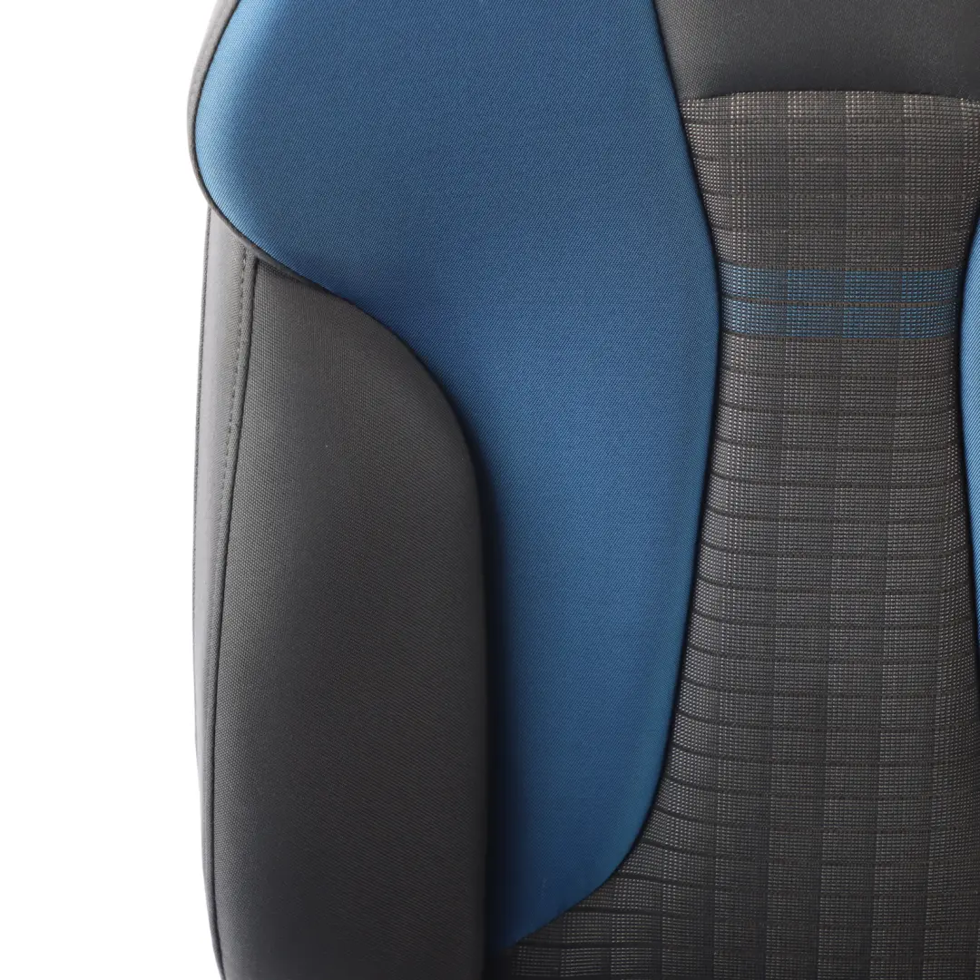 Audi A3 8V Sportback Front Left N/S Seat Fabric Soul Black Blue