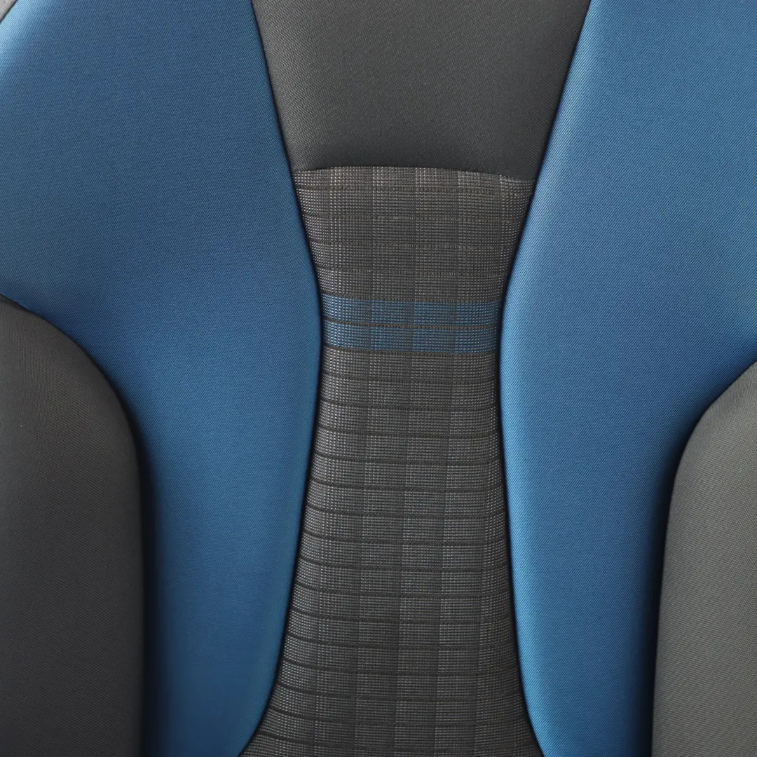 Audi A3 8V Sportback Front Left N/S Seat Fabric Soul Black Blue