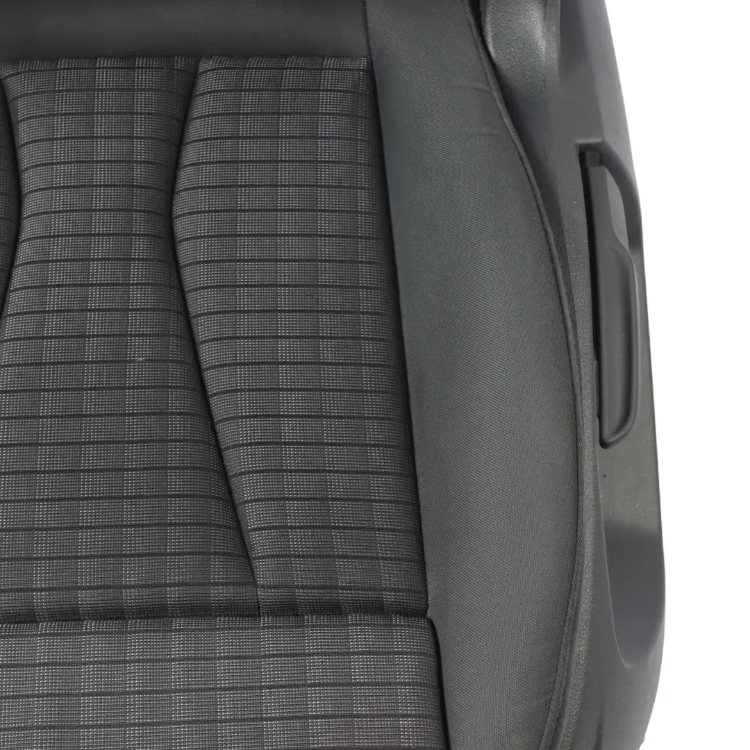 Audi A3 8V Sportback Front Left N/S Seat Fabric Soul Black Blue