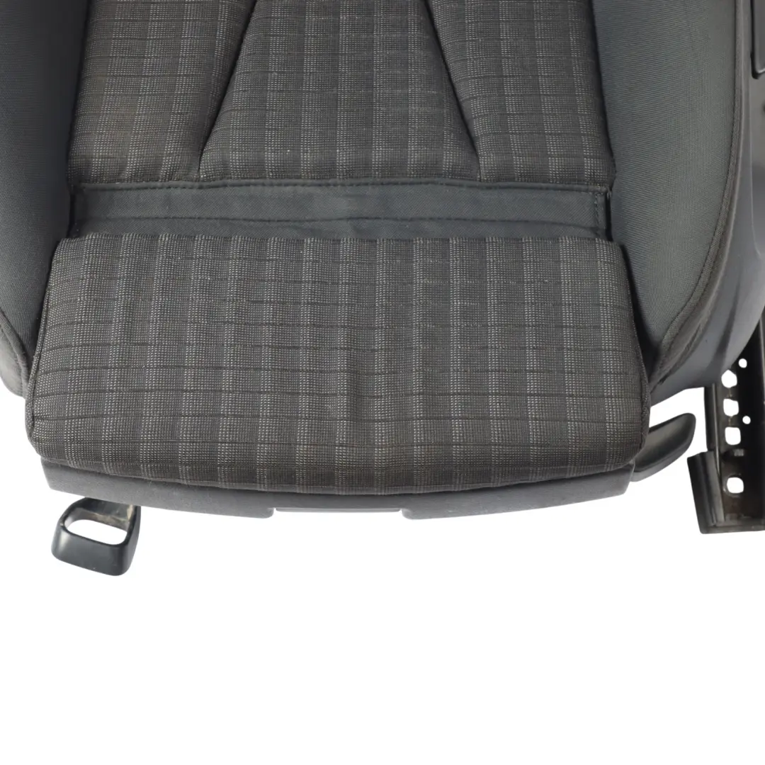 Audi A3 8V Sportback Front Seat Left N/S S-Line Cloth Black Silver