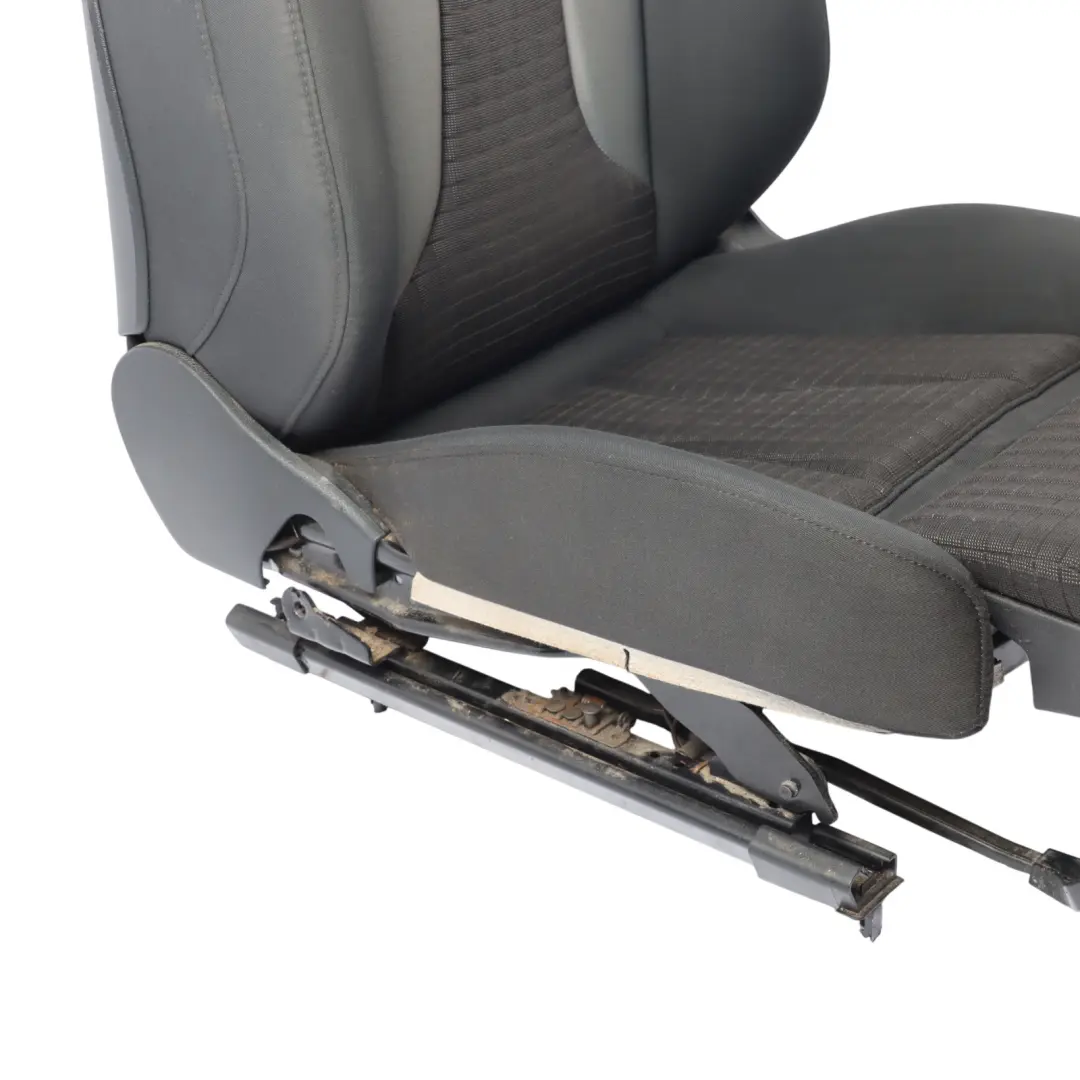 Audi A3 8V Sportback Front Seat Left N/S S-Line Cloth Black Silver