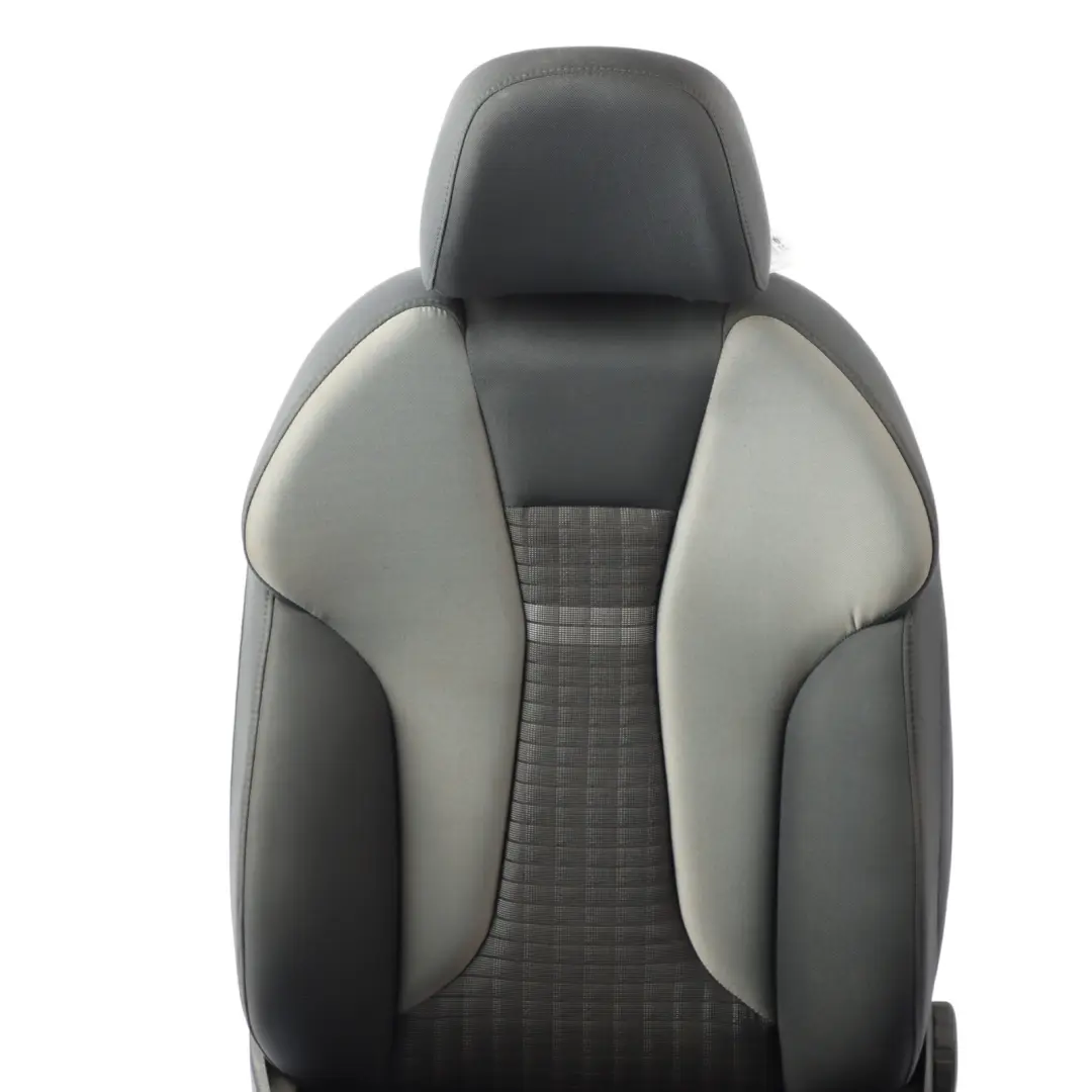 Audi A3 8V Sportback Front Seat Left N/S S-Line Cloth Black Silver