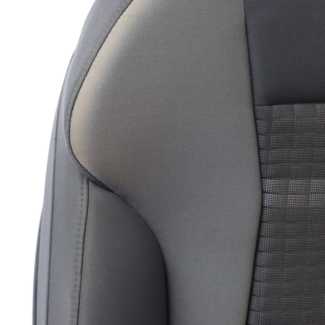 Audi A3 8V Sportback Front Seat Left N/S S-Line Cloth Black Silver