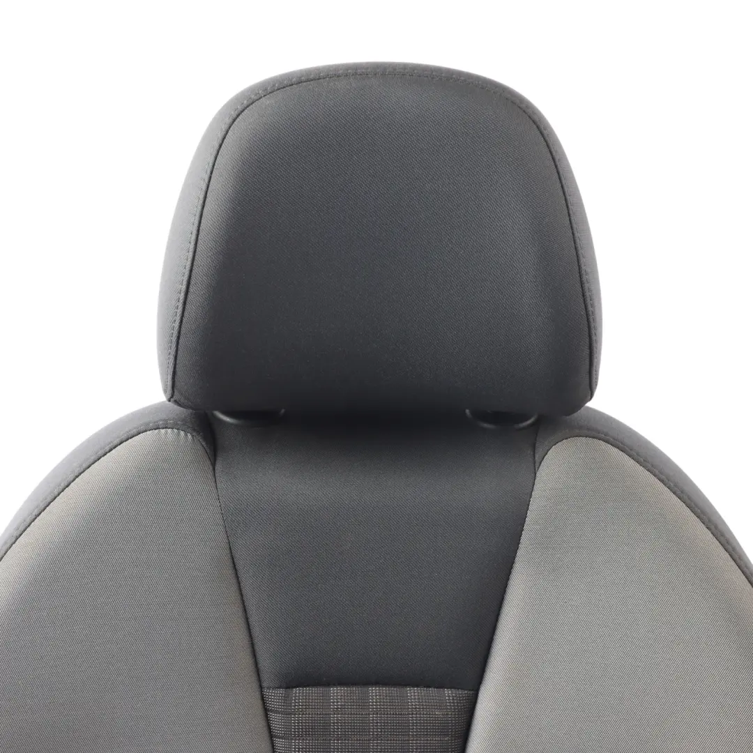 Audi A3 8V Sportback Front Seat Left N/S S-Line Cloth Black Silver