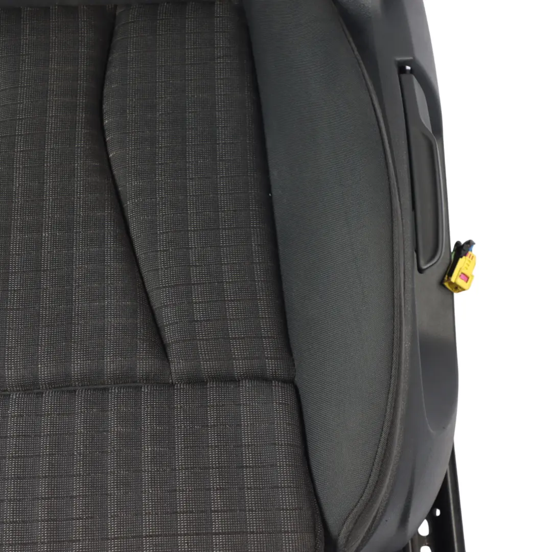 Audi A3 8V Sportback Front Seat Left N/S S-Line Cloth Black Silver