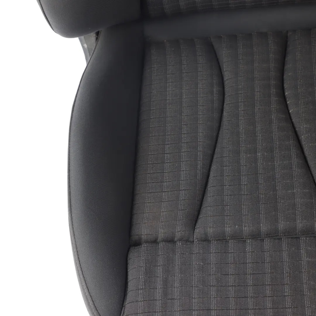Audi A3 8V Sportback Front Seat Left N/S S-Line Cloth Black Silver