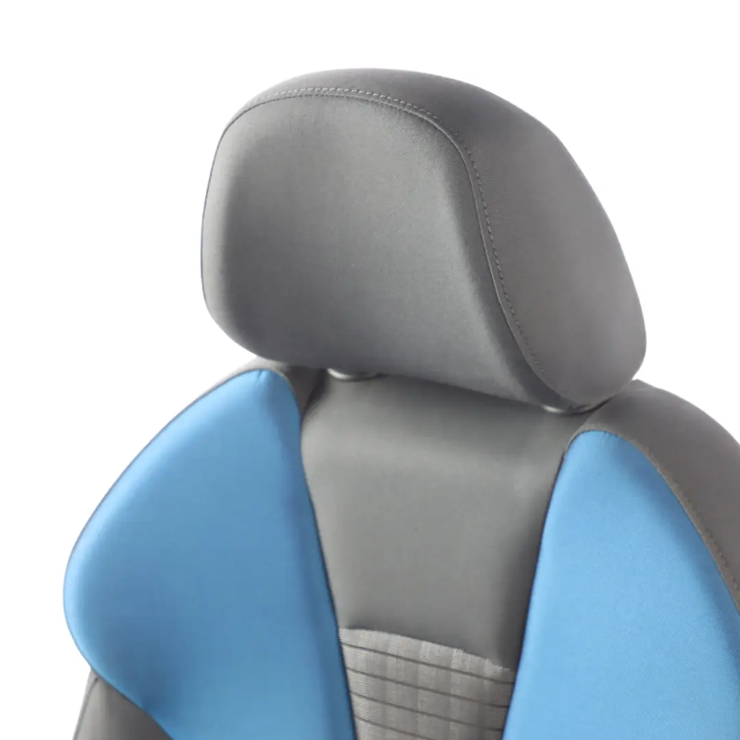 Audi A3 8V Sportback Front Seat Left N/S Fabric Soul Black Blue
