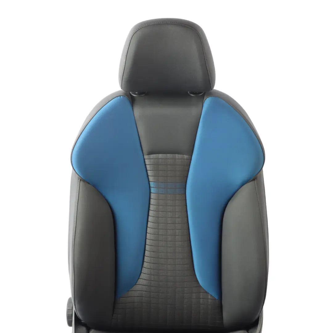Audi A3 8V Sportback Front Seat Left N/S Fabric Soul Black Blue