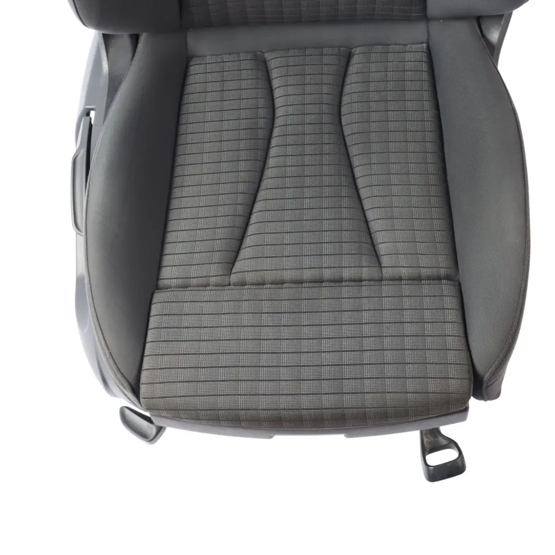 Audi A3 8V Sportback Front Seat Left N/S Fabric Soul Black Blue