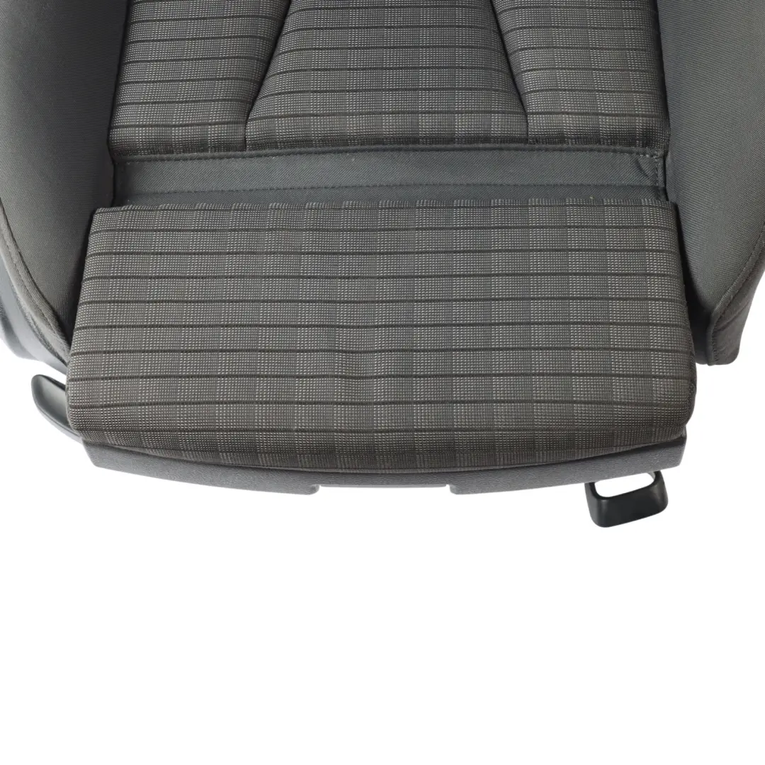 Audi A3 8V Sportback Front Seat Left N/S Fabric Soul Black Blue