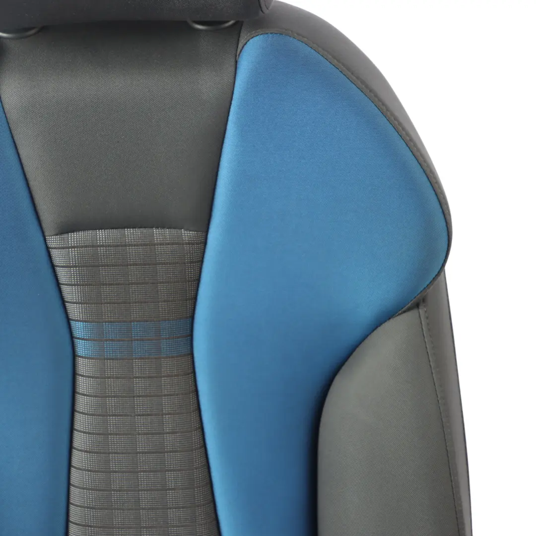 Audi A3 8V Sportback Front Seat Left N/S Fabric Soul Black Blue