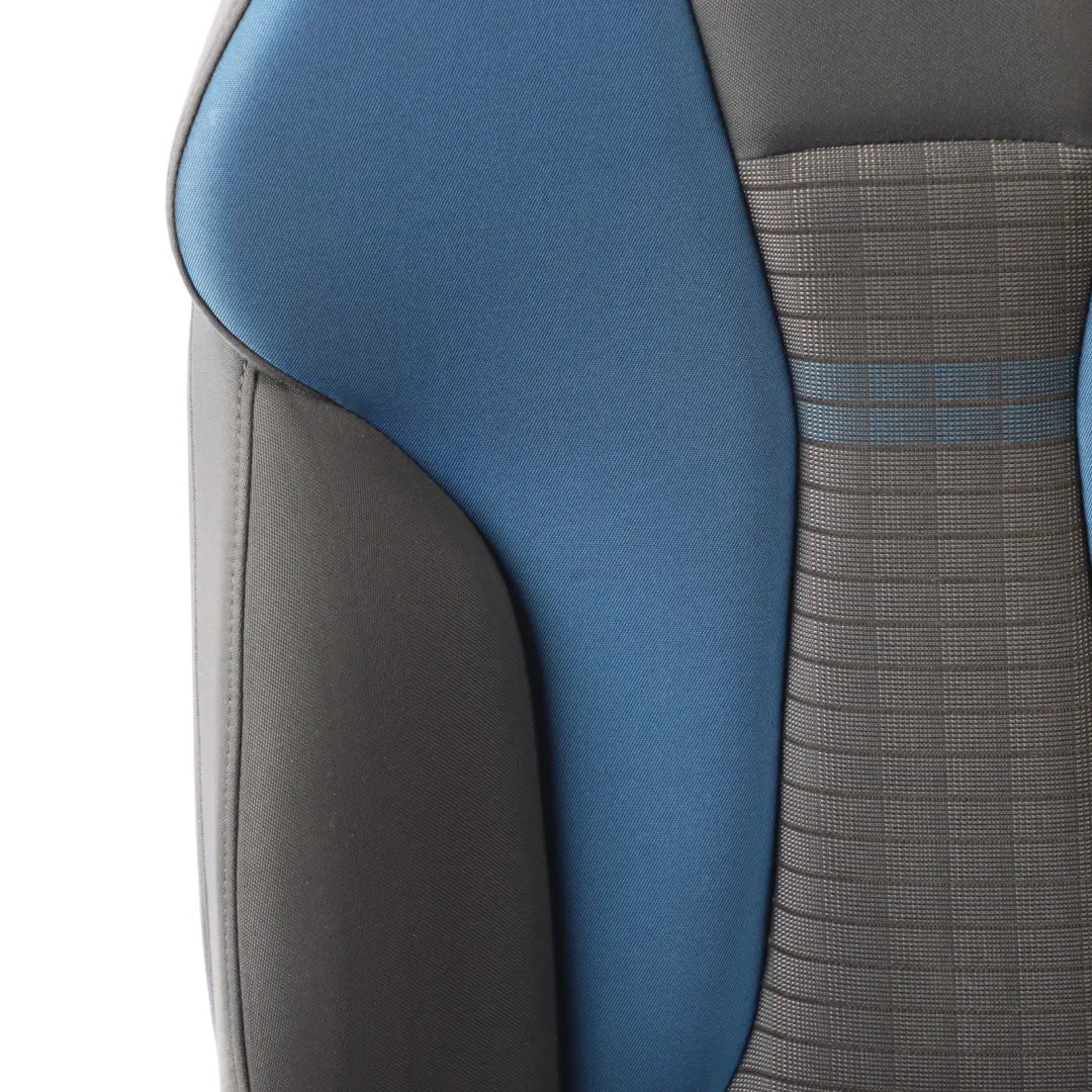 Audi A3 8V Sportback Front Seat Left N/S Fabric Soul Black Blue