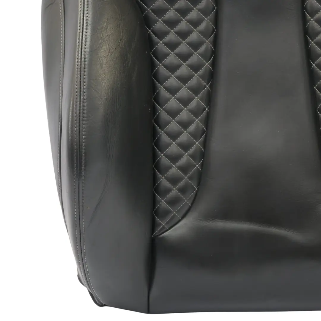 Audi S3 8V Front Sport Seat Back Rest Heated Cover Leather Right O/S 8V4881806AT