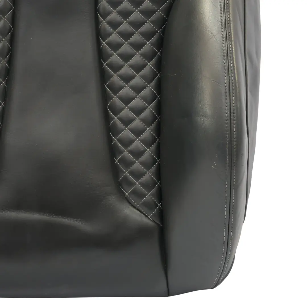 Audi S3 8V Front Sport Seat Back Rest Heated Cover Leather Right O/S 8V4881806AT