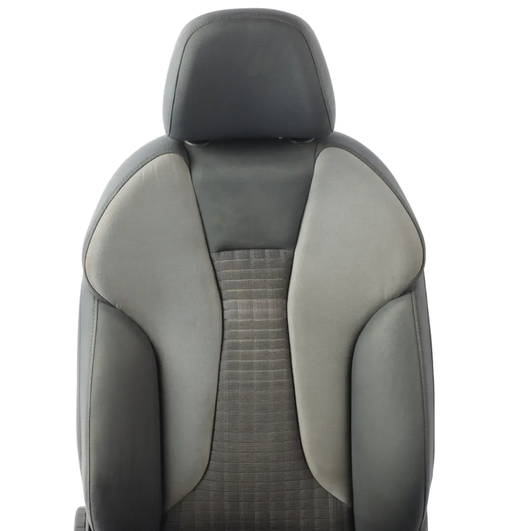 Audi A3 8V Sportback Front Sport Seat Right O/S Cloth Black Silver
