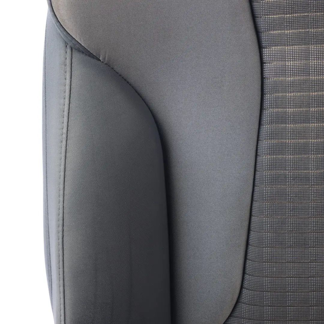 Audi A3 8V Sportback Front Sport Seat Right O/S Cloth Black Silver