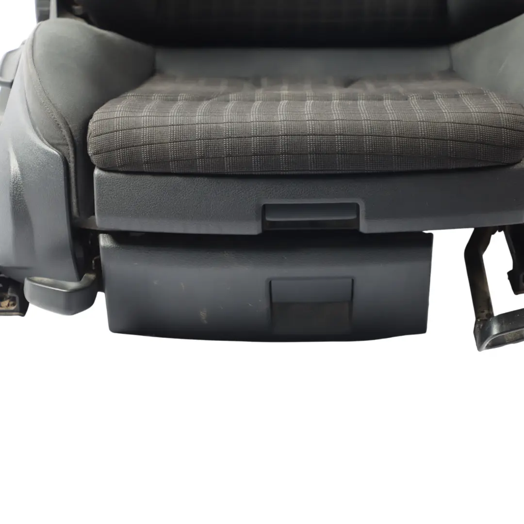 Audi A3 8V Sportback Front Sport Seat Right O/S Cloth Black Silver