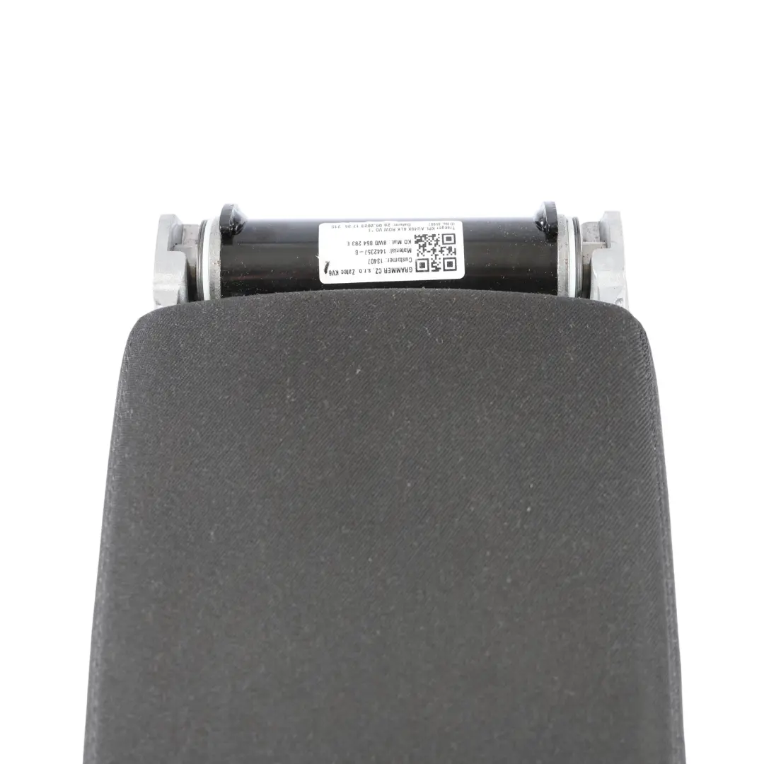 Audi A4 B9 Bracciolo Anteriore Console Bracciolo Cover Pelle Nero 8W0864283E