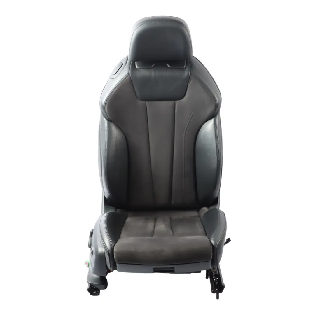 Audi A5 F5 Coupe Front Sport Seat Heated Electric Right O/S Leather Alcantara