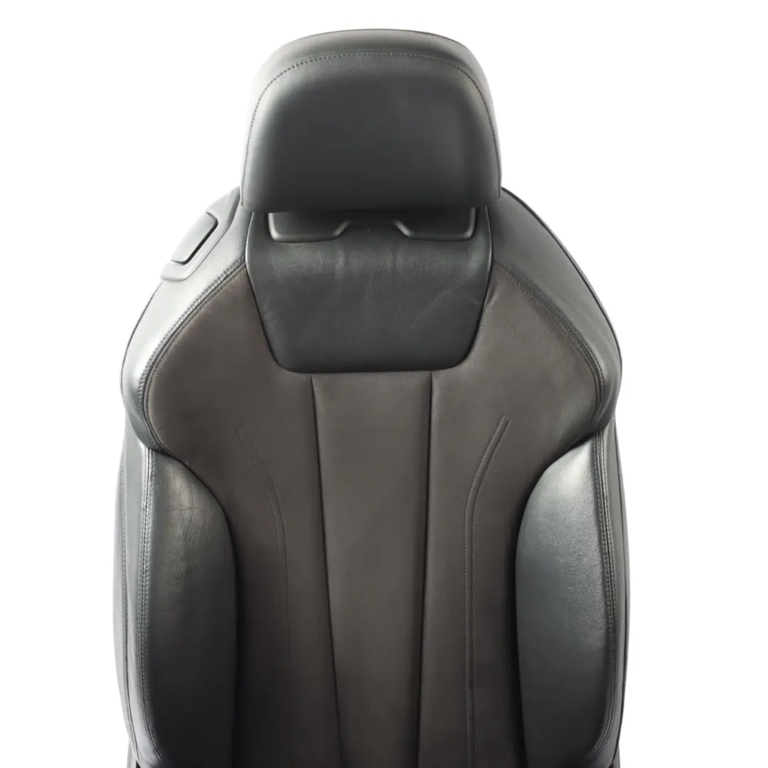 Audi A5 F5 Coupe Front Sport Seat Heated Electric Right O/S Leather Alcantara